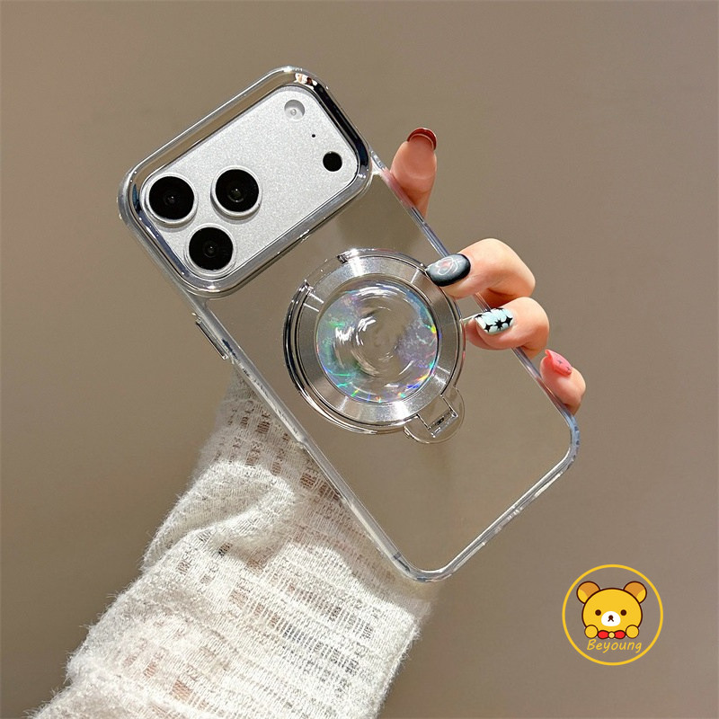 น่ารัก Pony ผู้ถือกระจกปลอกสําหรับ Honor Win GT Pro Power X70 X70i X60 GT Pro X60i ฝาครอบที่อุดมไปด้