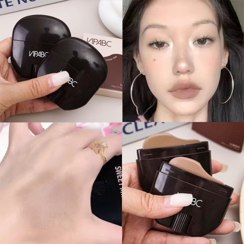 แท่งคอนทัวร์ - สําหรับไฮไลท์ & Sculpting Cheekbones/Jawline/Nose - กันน้ํา ติดทนนาน - เครื่องสําอางผ