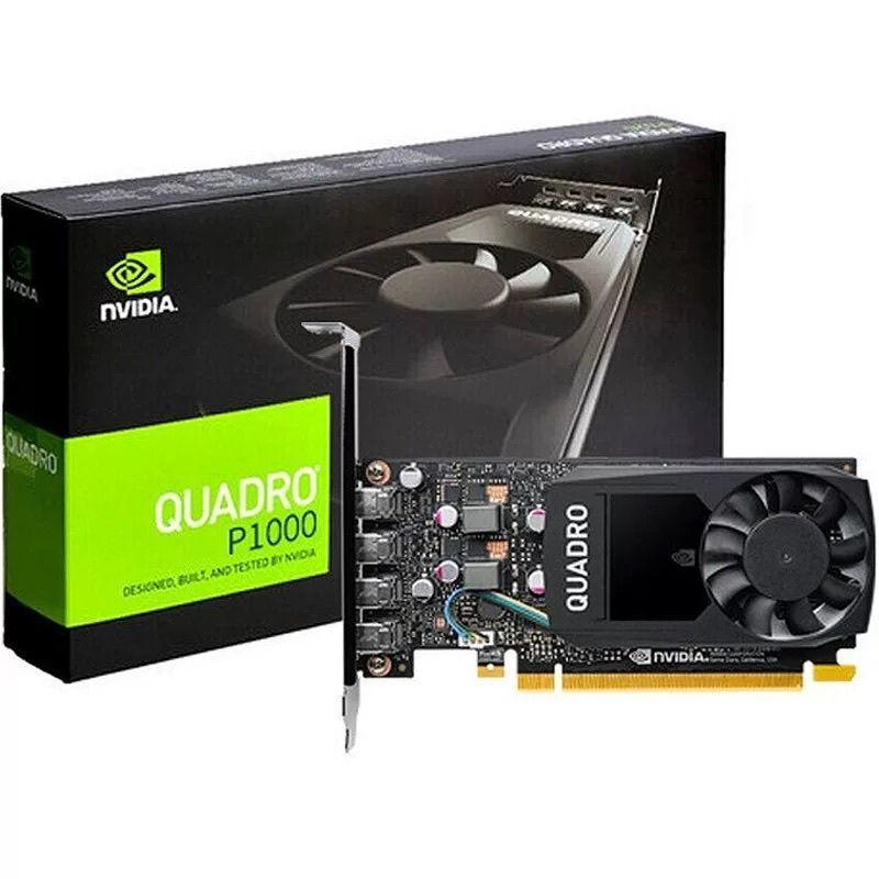 การ์ดจอ NVIDIA Quadro P1000 4GB แบบกล่องใหม่ สำหรับงานกราฟิก (ไม่มีใบเสร็จ)