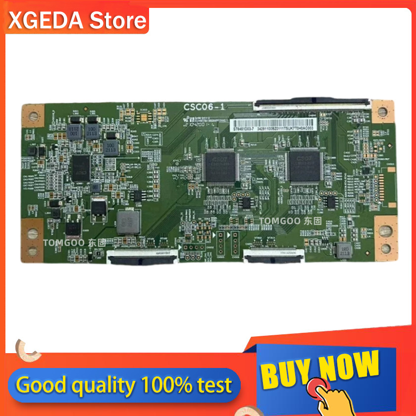 CSC06 1 เหมาะสําหรับบอร์ดตรรกะ TCL65V6E HD65KANS CSC06-1 บาร์ขาว รหัส ST6451D03-7/7-2 ทดสอบดี