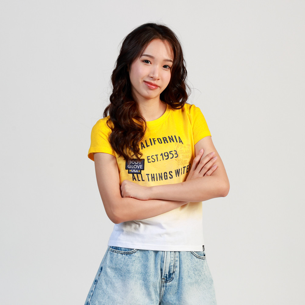 Body Glove เสื้อยืดแขนสั้นผู้หญิง Pima - มี 2 สี (67309696)