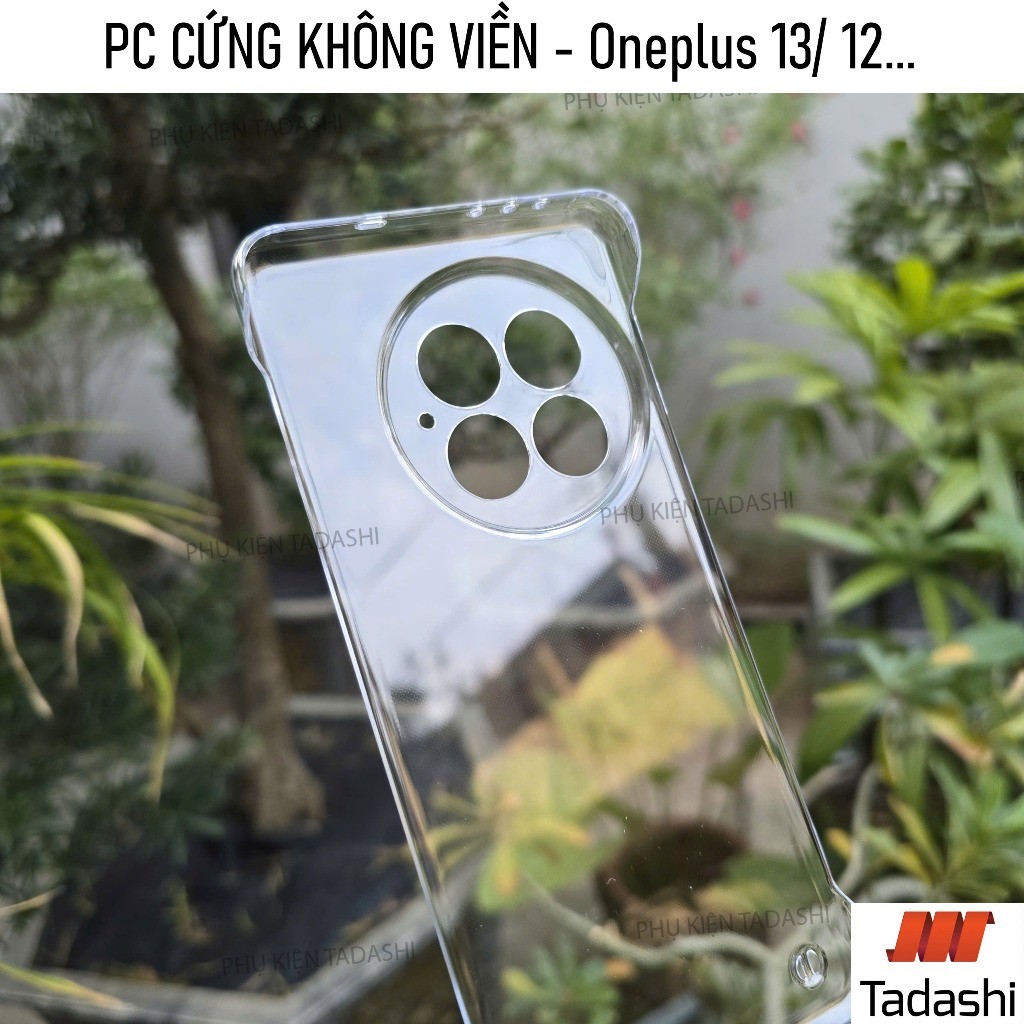 เคสไร้ขอบสําหรับ OnePlus 13, Oneplus 12/ Oneplus ACE 5/ ACE 5 Pro เคสแข็งแบบใส, ไม่มีสีเหลือง, ป้องก