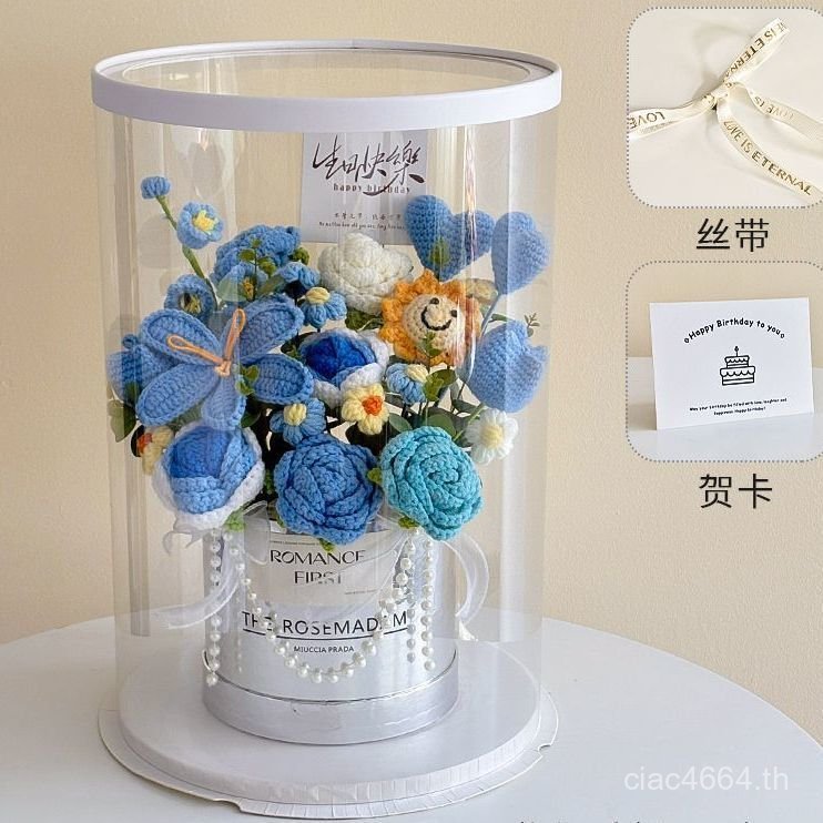 Lily of the Valley คําสารภาพทิวลิปสาวแฟนทอเพื่อนช่อดอกไม้ของขวัญวันเกิดผลิตภัณฑ์สําเร็จรูปวันส่งท้าย