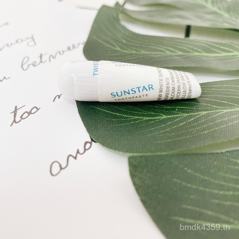 /sunstar High-End/โรงแรม Air Factory ยาสีฟันญี่ปุ่นแบบใช้แล้วทิ้ง/ซัพพลาย// ยาสีฟัน NMLU