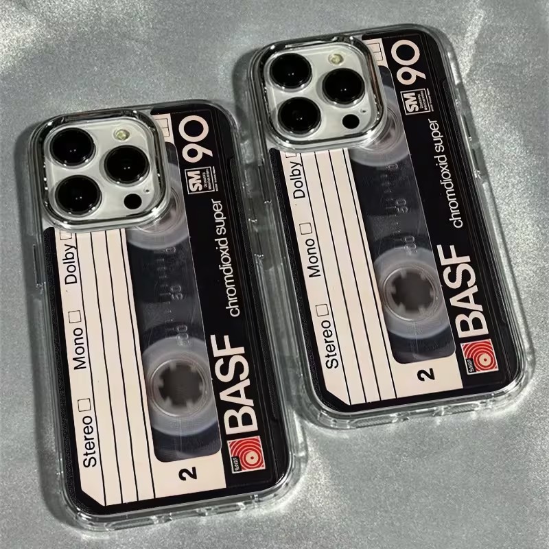 Lucky เทปรูปแบบซิลิโคนนุ่มสําหรับ iPhone 17 16 15 14 13 12 11 Pro Max X XS XR 7 8 Plus 16E กันกระแทกปกหลัง