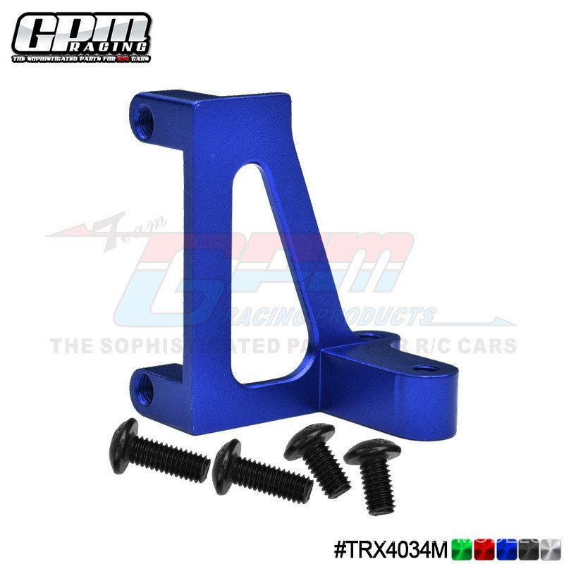 TRAXXAS TRX-4 82056-4 Alloy Medium Wave Box Differential Lock, Servo Mounting Seat-Piece TRX4034M