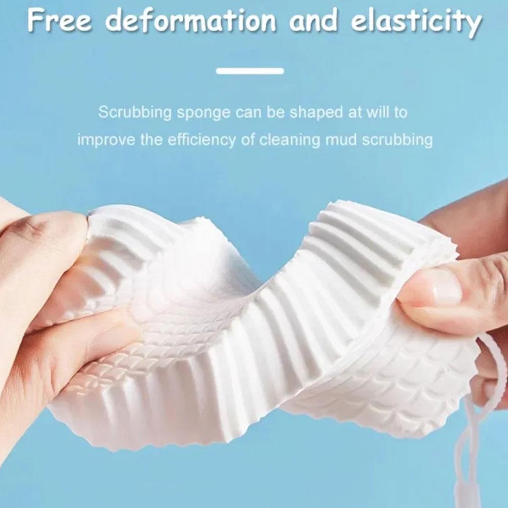 ฟองน้ํา Clay Bath Sponge Shower Baby Body Washing H6r2