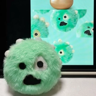 Kpop Idol MARTIN Ball Plush Card Holder Pom-Pom จี้คอลเลกชันการ์ดพัดลมของขวัญ