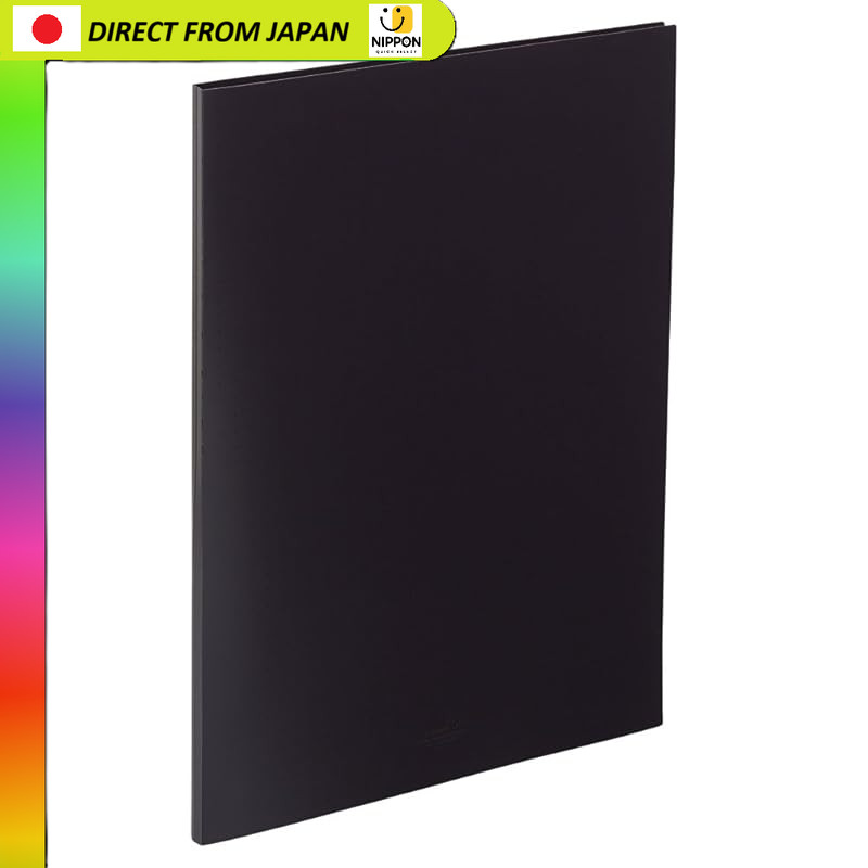 【From Japan】
Lihit Lab Clear Book Exchangeable A3 42 Holes 15 Pockets Black N5047-24 Lihit Lab Clear
