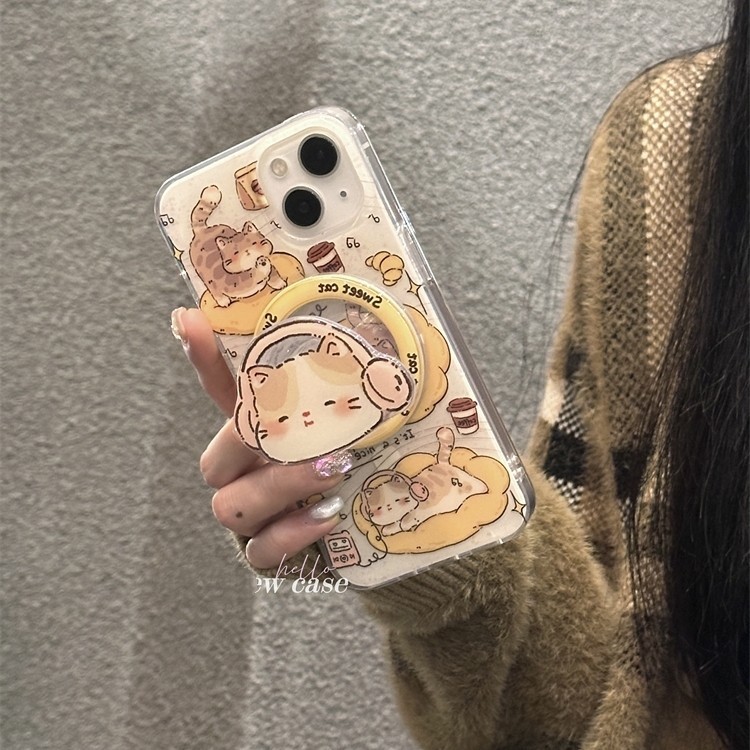 เคส xiaomi 14t pro เคส xiaomi 14t เคสโทรศัพท์แมว Xiaomi ซิลิโคนสนุกแม่เหล็ก