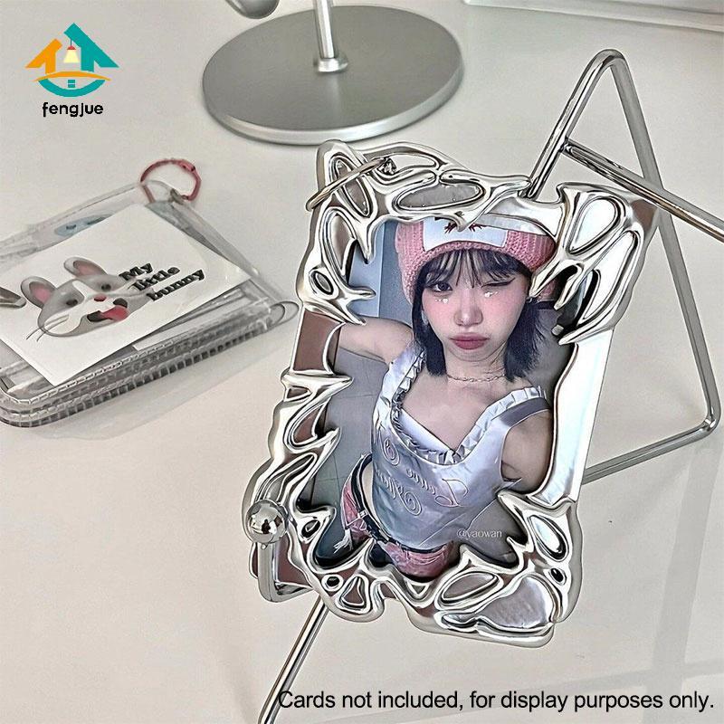 Fengjue Electroplated Premium Feeling Creative Card Holder K- Idol Card Holder TH
