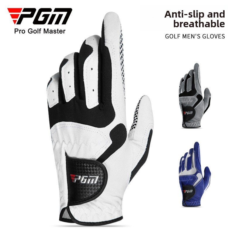 PGM ถุงมือกอล์ฟ golf glove ST017|นักกอล์ฟชาย|มือซ้าย1ชิ้น|ฟิตกระชับจับแน่น รับประกันของแท้