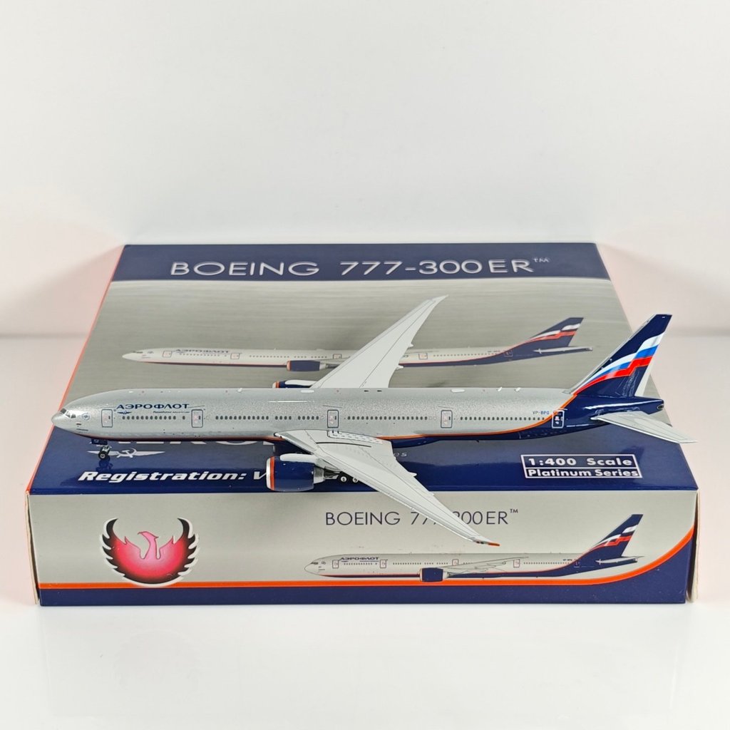 [] Phoenix 11491 1: 400 สายการบินรัสเซีย B777-300ER VP-BPG รุ่นโลหะผสม