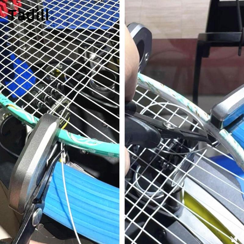 Tadill ไม้แบดมินตัน Stringing Plier 14 ซม. ที่มีประสิทธิภาพ, มืออาชีพ, ใช้งานได้จริง, ด้ามจับตามหลักสรีระศาสตร์, จมูกโค้ง, เครื่องมือร้อยเชือกไม้