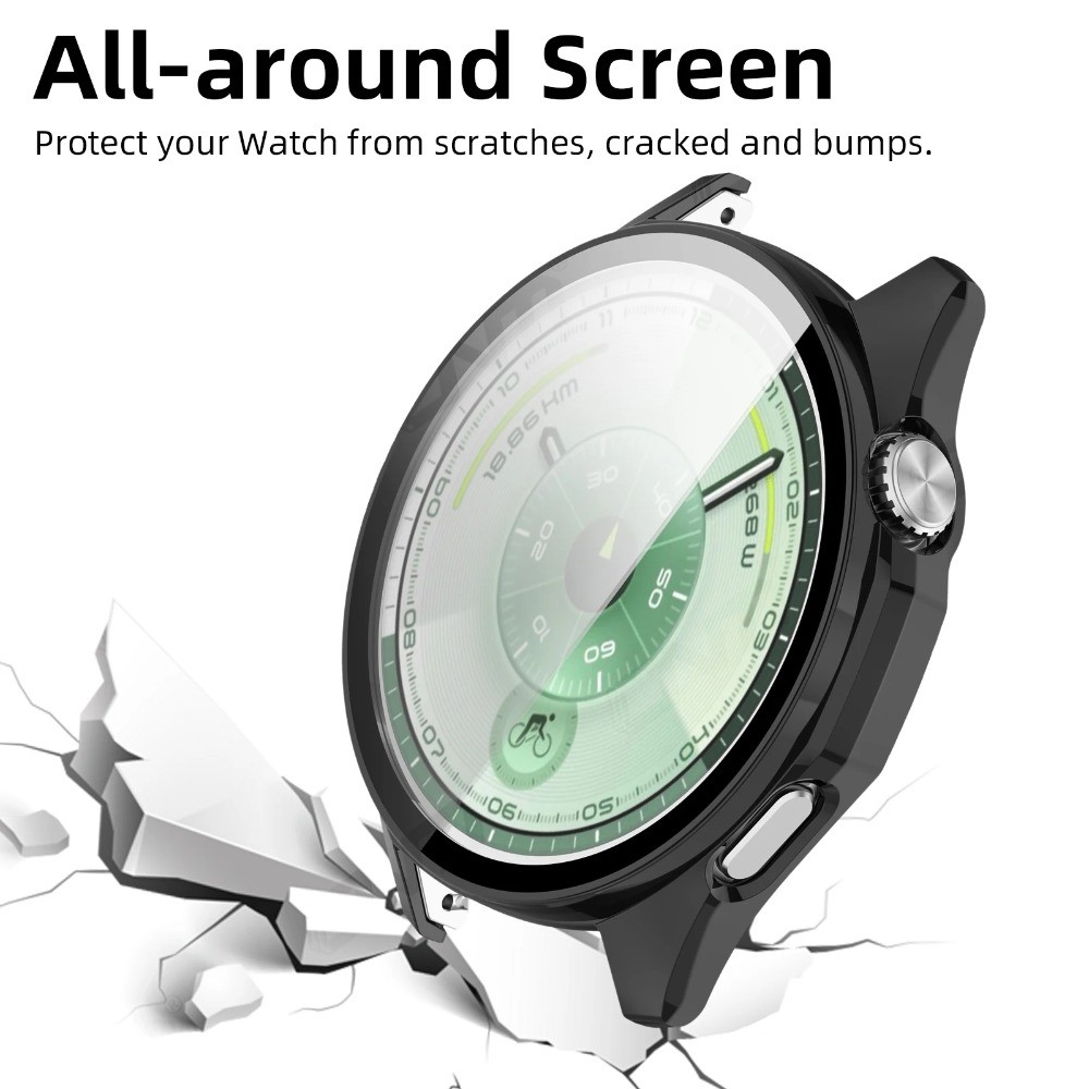 แก้ว + PC สําหรับ Huawei นาฬิกา GT 6 Pro 46 มม.41 มม.PC Hard Anti-scratch ป้องกันหน้าจอกันชนสําหรับ Huawei นาฬิกา GT6 ฝาครอบ ราคา ถูกที่สุด ดีลบีเคเค แกลเลอรีภาพที่ 2