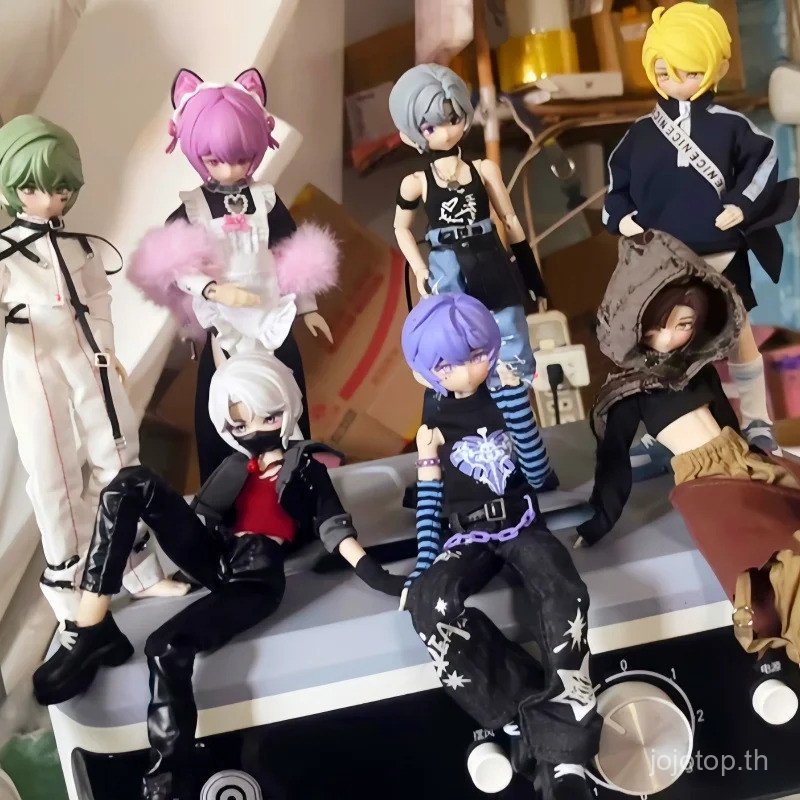 Original 18 ซม.1/8 Bjd Zack Event Series กล่องตาบอด BoyS Knuckle Action รูปอะนิเมะรูปตกแต่งเดสก์ท็อป