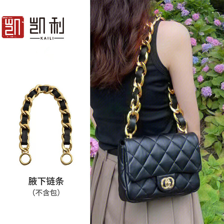 22s โซ่หนา CF square fat Mini กระเป๋าใต้วงแขนฉัน 22s สร้อยคอสร้อยคอ CFs方子mini underpackle Japanese J