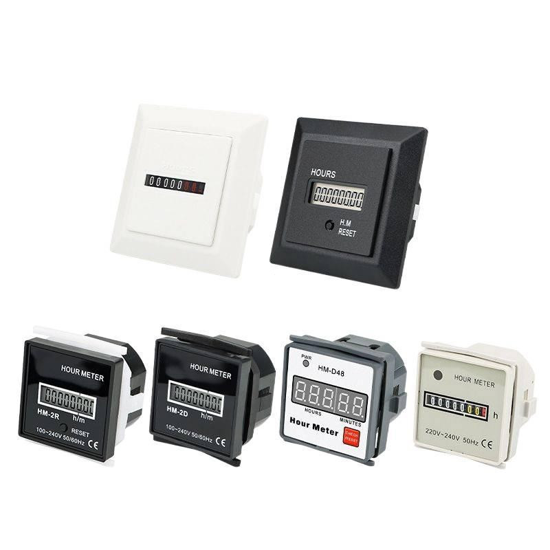 Tyred Timer HM-1 D48 2D 2R 1R ตัวจับเวลาอุตสาหกรรมอุปกรณ์จับเวลาอิเล็กทรอนิกส์ BEM-1D 1R