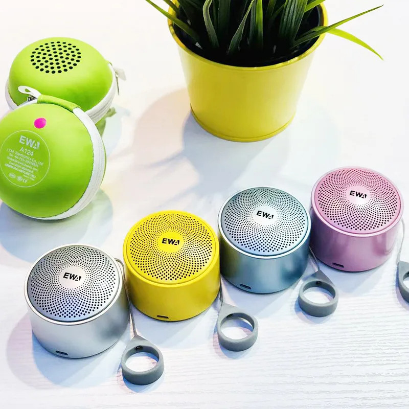 Ewa A124 Bluetooth Speaker ลำโพงบลูทูธ ขนาดเล็กเสียงดัง ลำโพงกันน้ำ
