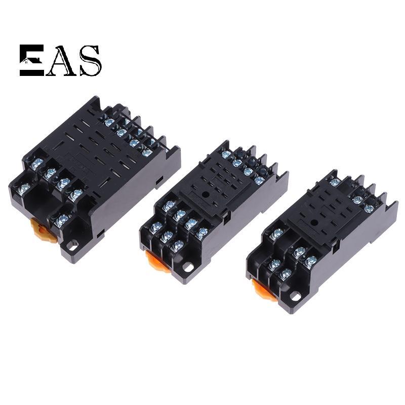 [EA] PYF08A PYF11A PYF14A PTF08A PTF14A Relay Base Soet 8/11/14 Pin Small Intermediate Relay Holder 