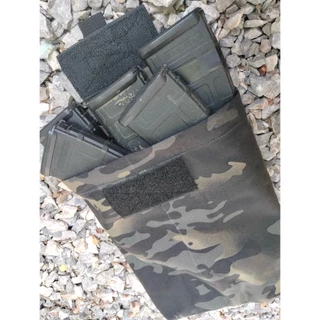 ถุงทิ้งแม็ก สี ดำ ZULU Tactical Gear ผลิตจากผ้าคอดูร่า 1000D ขนาด 26*18 CM (ตัวแทนจำหน่ายของแท้ 100%)