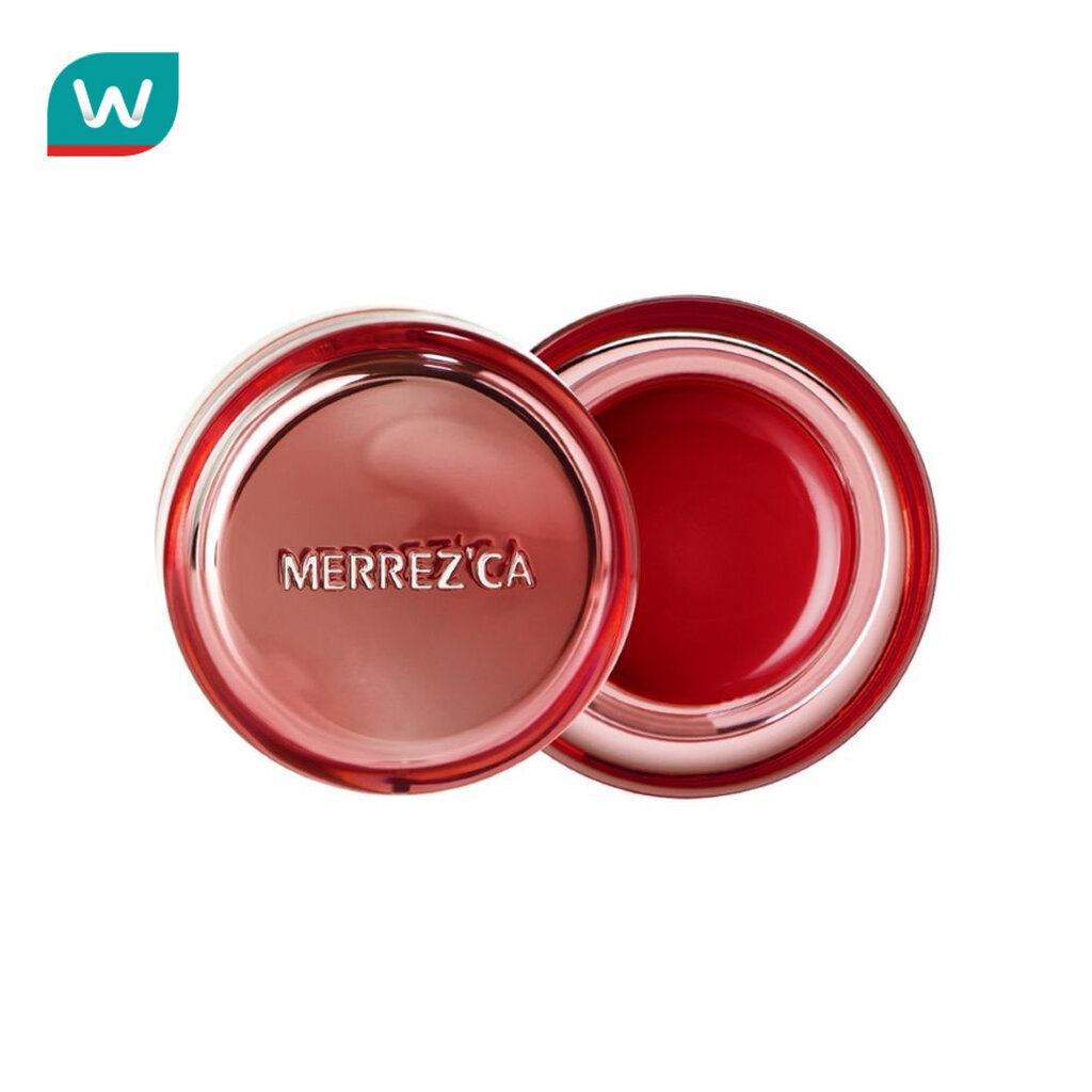 Merrez'Ca เมอร์เรซกา พานา คอตต้า ลิป แอนด์ ชีค พอท 5ก. 04 เบอร์รี่ เครเม่