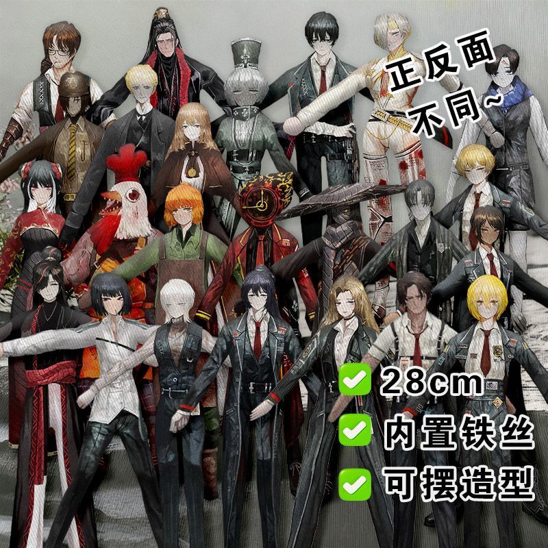 Limbus บริษัทแผ่นตกแต่งโต๊ะหนูตุ๊กตา YiSang คอลเลกชันเครื่องประดับ Accesorios DonQuixote บทความตกแต่งของขวัญตุ๊กตา Faust