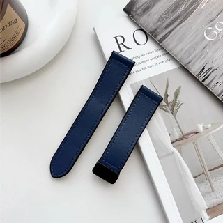 22 มม.สายหนังซิลิโคนสําหรับ Amazfit Bip6/Bip5 Magnetic Buckle Band สําหรับ Amazfit GTR5 pro/GTR4 3 2 47 มม./Balance 2/1 สร้อยข้อมือกีฬา