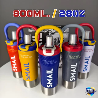 แก้วสแตนเลส 800ML Smail SUS316 แก้วเก็บอุณหภูมิ แก้วน้ำ แก้ว แก้วเยติ แก้วพกพา แก้วเก็บความเย็น