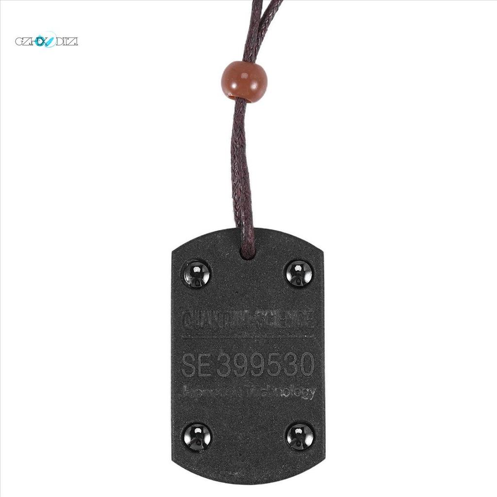 GzhxdiiziVocanic Rocks จี้สร้อยคอ Anti EMF จี้ป้องกันรังสี Scalar Quantum Bio วิทยาศาสตร์ไอออนลบ