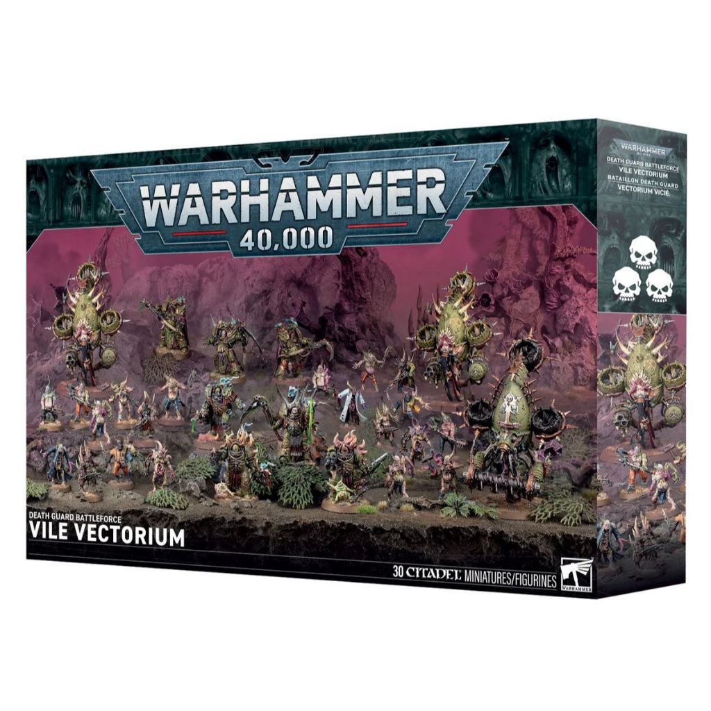 Warhammer 42-18 40K BATTLEFORCE : Death Guard Vile Vectorium Battleforce