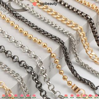 TOPBEAUTY สายรัดกระเป๋าสะพาย, โซ่ทดแทนขนาด 120 ซม., อุปกรณ์ต…