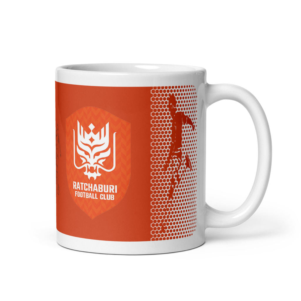 คูลเลอร์คิง Ratchaburi Mirt Phol V2 แก้วกาแฟ 11 ออนซ์ สีขาว – เหมาะสำหรับชา กาแฟ และของขวัญ ของที่ระ