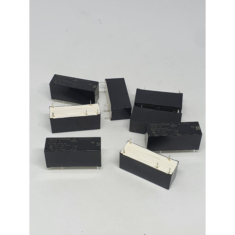 JS24-K 10A TAKAMISAWA RELAY 5ขา ของแท้ ส่งจากไทย