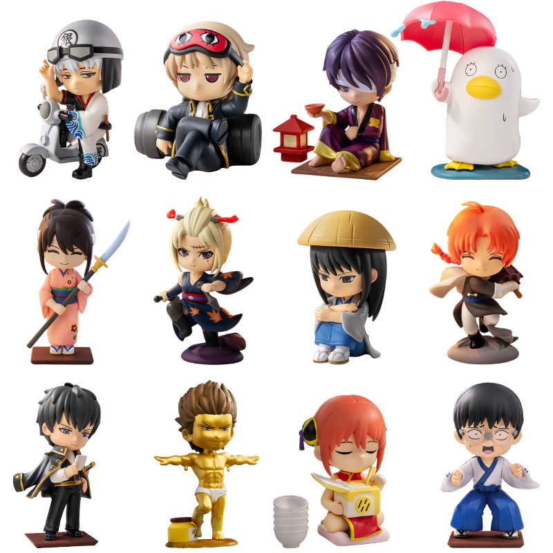 P POPMART POPMART Gintama ยินดีต้อนรับสู่ Master House Series Figures Mystery Box Gifts