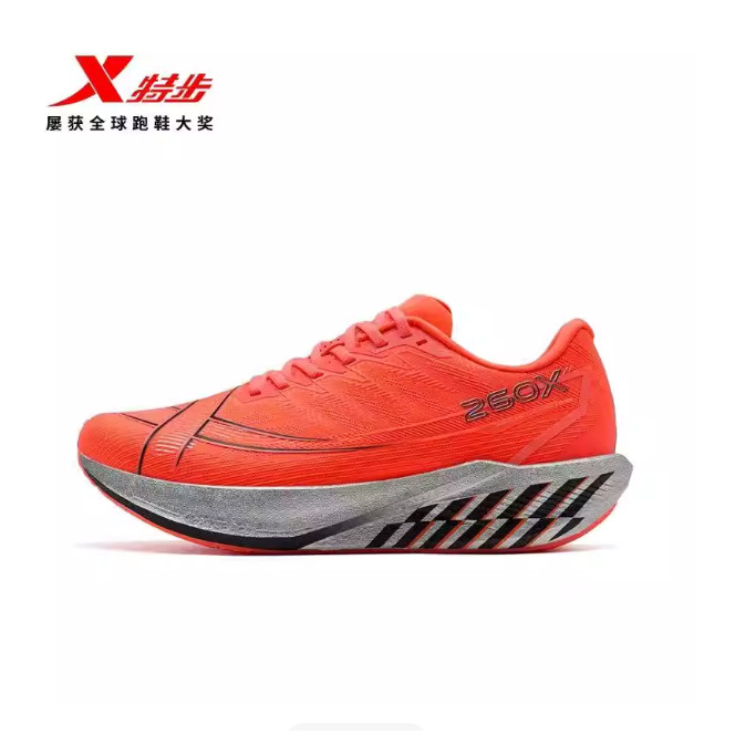 XTEP/พิเศษ Walk 260X2.0 รองเท้าวิ่งรองเท้าผู้ชายฤดูใบไม้ร่วงฤดูหนาวแผ่นคาร์บอน Racing Training รองเท