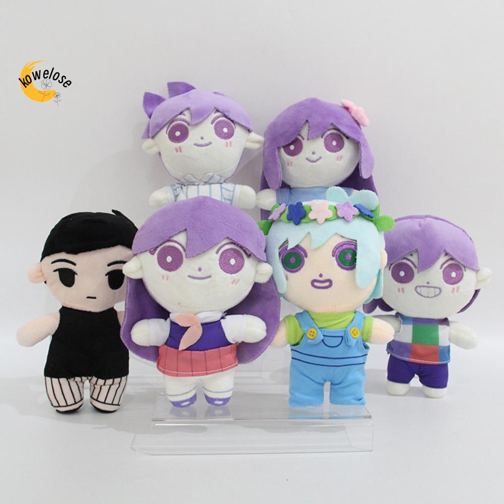 KOWELOSE OMORI ตุ๊กตาตุ๊กตา,Omori Plush 20 ซม.คอสเพลย์ Props,ของขวัญ Merch Omori เกมที่เกี่ยวข้องตุ๊