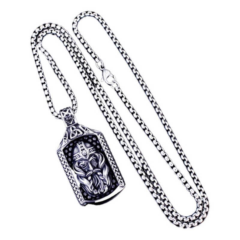 สร้อยคอกล้องแบบ Odin สำหรับผู้ชาย ความยาว 60 ซม.