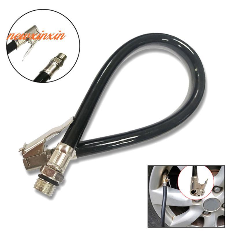 [NT-t] Air Tyre Inflator ความดันรถอัตโนมัติยางท่อปั๊มวัดท่อเชื่อมต่อยืดหยุ่นสําหรับยางรถยนต์ Fast Inflatable Rods [ใหม่]