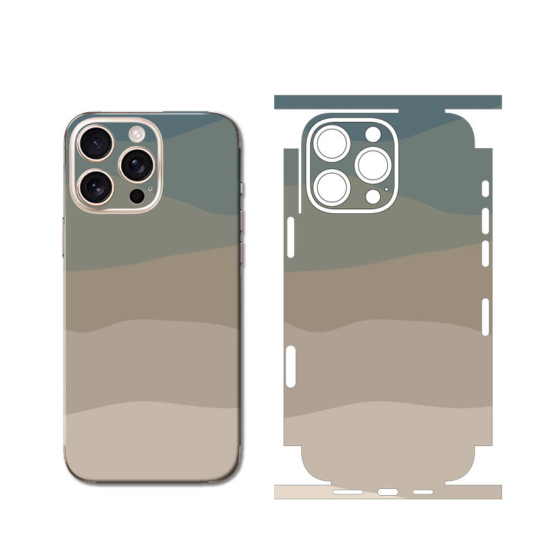 Matte Touch Full Coverageสีสันโทรศัพท์ผิวสติกเกอร์Scratch ResistanceสําหรับiPhone 12 13 14 15 16 17 Pro Max ราคา ถูกที่สุด ดีลบีเคเค แกลเลอรีภาพที่ 8