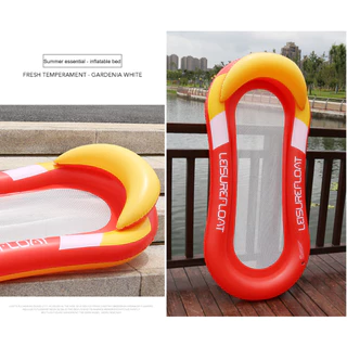 【จัดส่งในพื้นที่】พองลอยแถวว่ายน้ำชายหาดน้ำสระว่ายน้ำเก้าอี้เอนหลัง