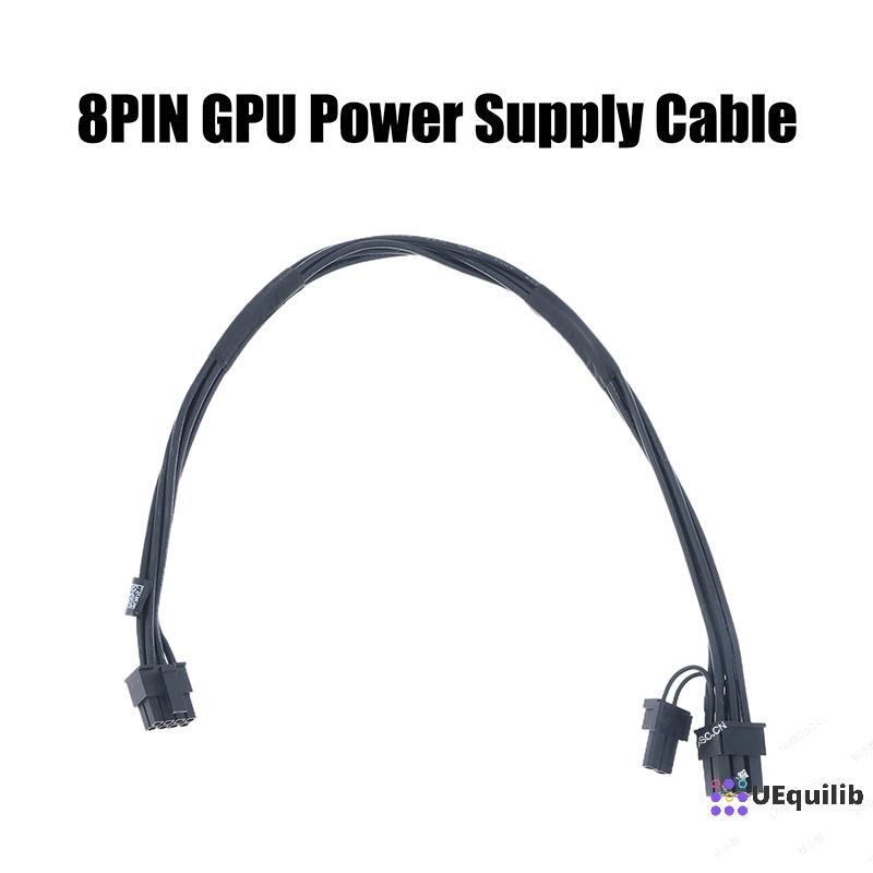 Uequilib 1 ชิ้นใหม่ 8PIN GPU สายไฟสําหรับ Plus QBT PRO QCT ECT 1250 แล็ปท็อปอะไหล่ซ่อมใหม่
