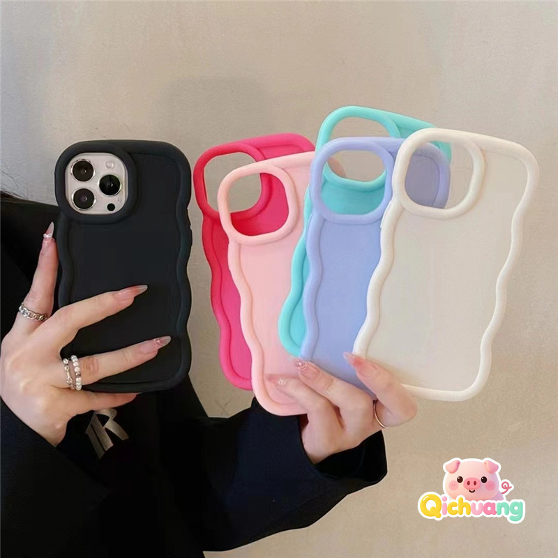 Macaron WaveสําหรับTecno Camon 40 30 20 19 18 Pro 18T 18P 15 Air 16S 12 F2 F1 5G 4Gสุนทรียศาสตร์ขอบห