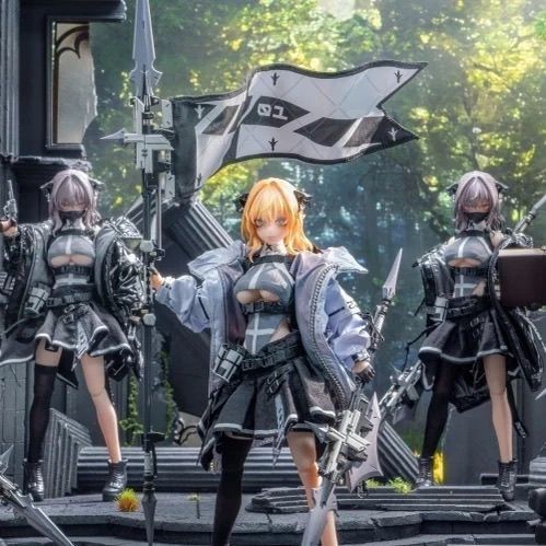 Nioh 3 คลังสินค้าพร้อม HASUKI 1/12 PA009 ORIG.ver White Bishop Venue Mary Annu ของเล่นโมเดล