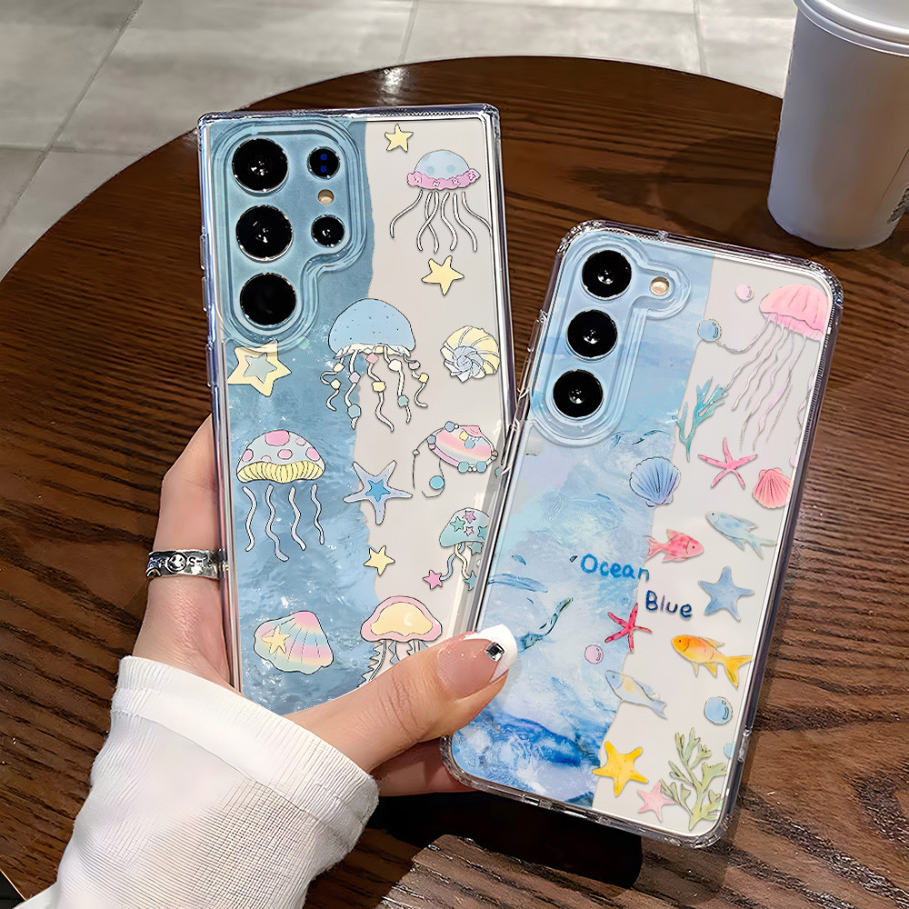 เคสโทรศัพท์กันกระแทกแบบใส For Samsung A57 A56 A17 A07 A37 A55 A26 A06 A05S A36 A50 A35 A25 A72 A22 A73 A15 S25 S26 Ultra