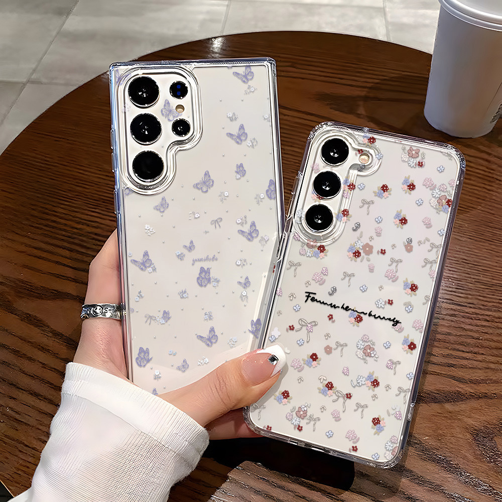 เคสโทรศัพท์กันกระแทกแบบใส For Samsung A57 A07 A56 A17 A37 A36 A05S A22 A55 A26 A06 A50 A35 A72 A73 A15 A25 S26 S25 Ultra