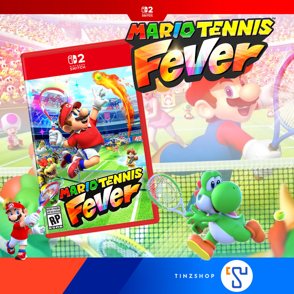 [ส่งด่วน] [Switch2] เกมใหม่ พร้อมส่ง Nintendo Switch 2 Game Mario Tennis Fever Zone Asia (ตลับเกม)