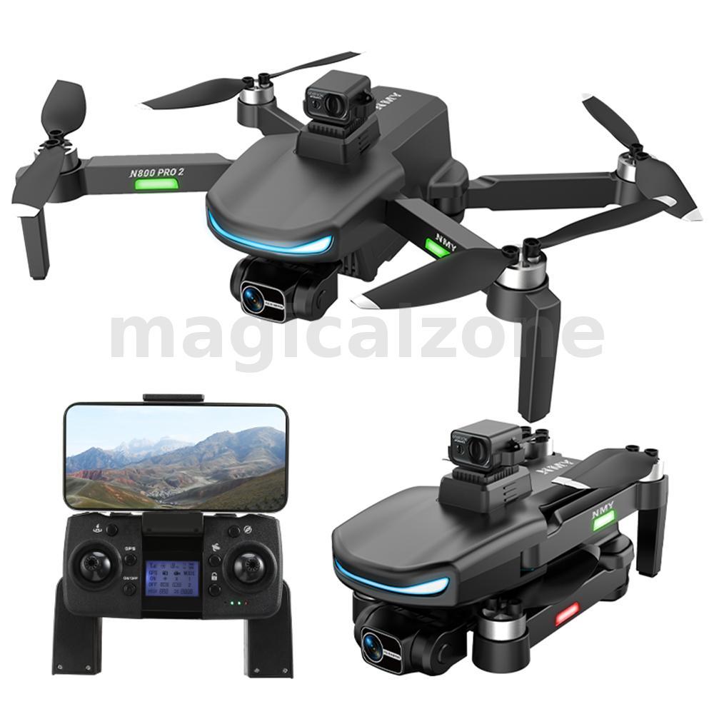 LYZRC N800 PRO 2 GPS0 5G 4K HD กล้อง 3 แกน Gimbal EIS Anti Shake 360 หลีกเลี่ยงอุปสรรคBrushless พับ 