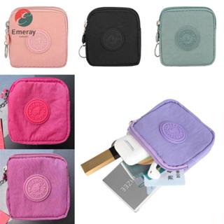 Emeray กระเป๋าสตางค์ กระเป๋าใส่เหรียญ ผ้าแคนวาส กันน้ํา พร้อ…