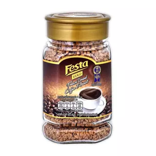 Festa Gold กาแฟฟรีซดราย เฟสต้า โกลด์ กาแฟสำเร็จรูปชนิดผง แบบขวด 180 กรัม